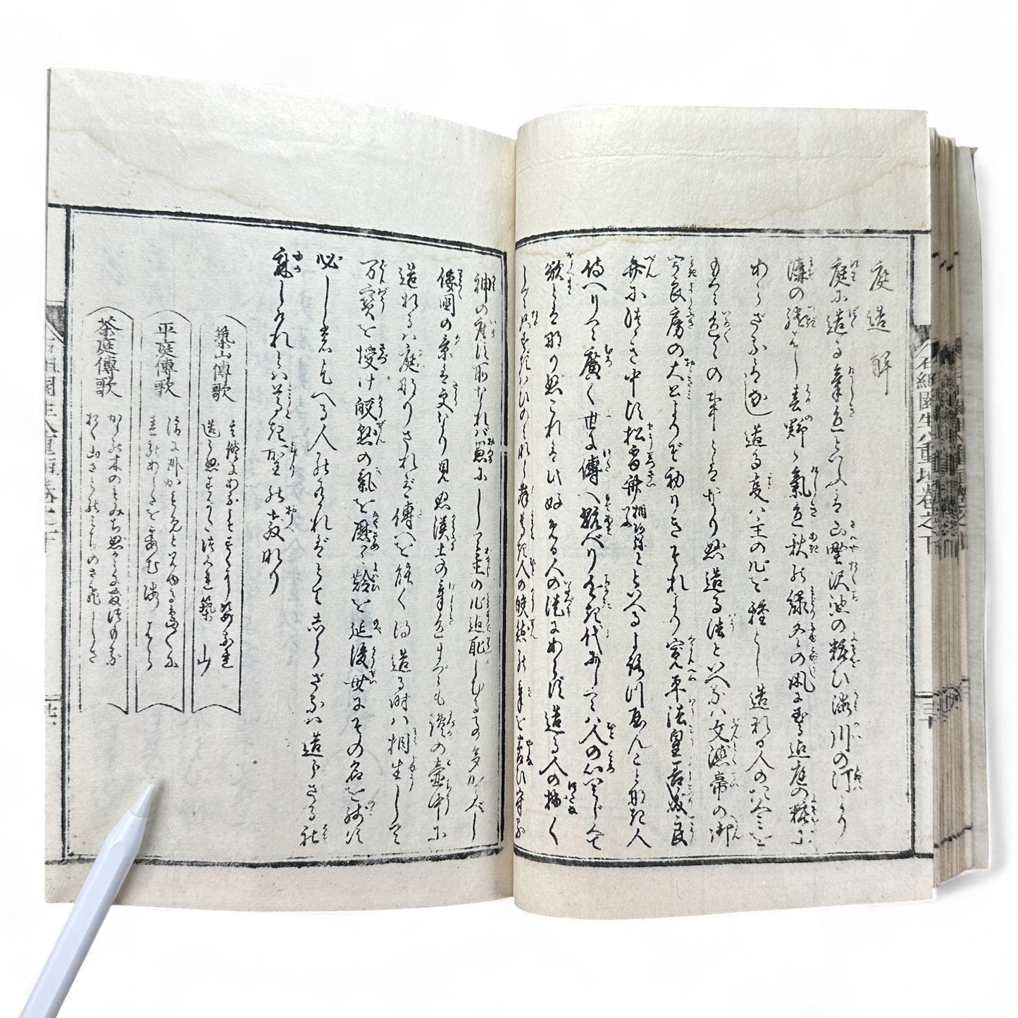 Shinsen Teisakuden 新撰庭作伝 — Edo Period Japanese Garden Design Illustrated Book-B51