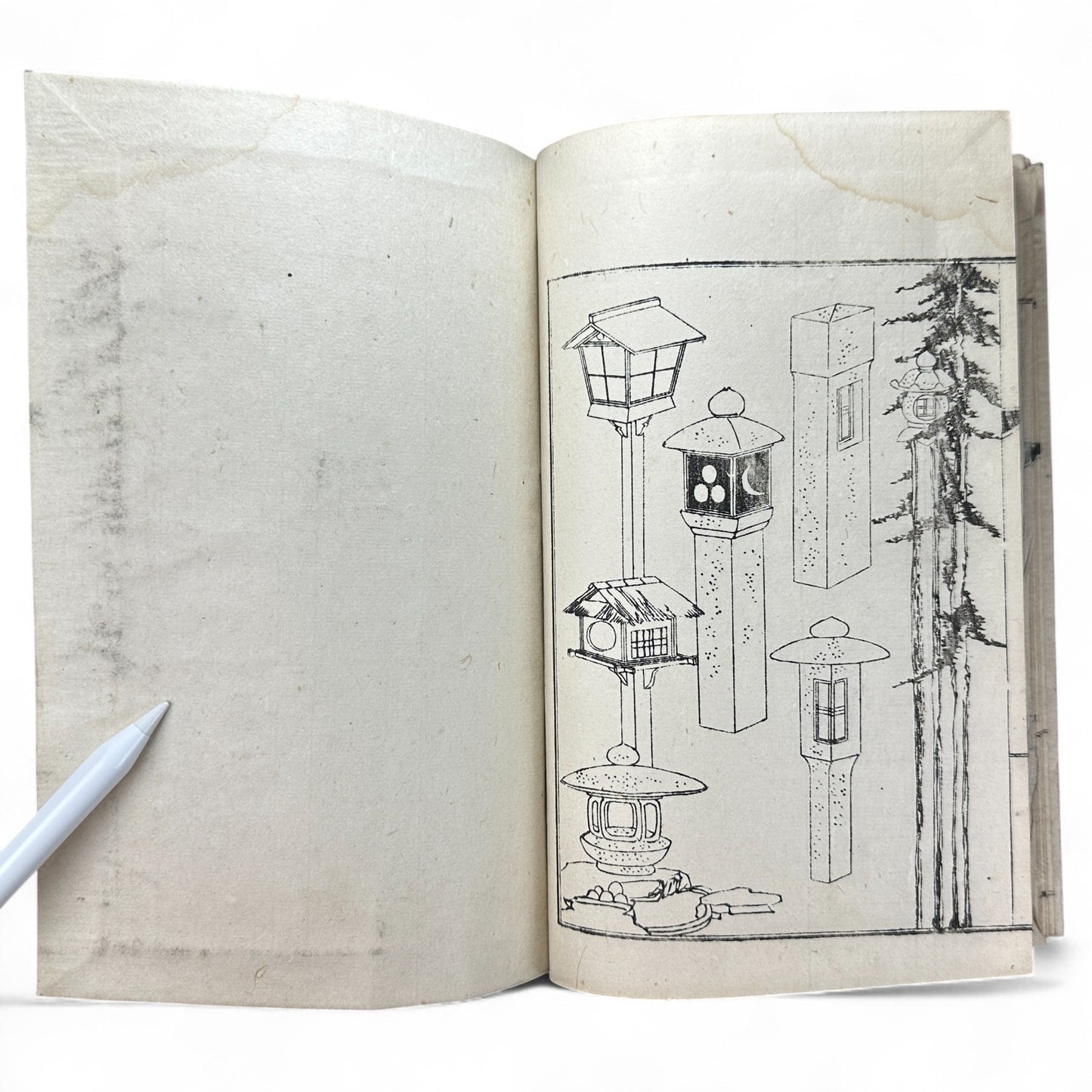 Shinsen Teisakuden 新撰庭作傳 — Edo Period Japanese Garden Design Illustrated Book (Woodblock Print Manual)-B52