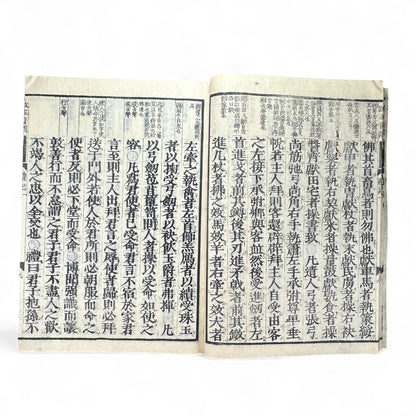Liji 禮記 — Edo-Meiji Era Japanese Woodblock Edition of the Confucian “Book of Rites” (儒教經典 古書)-B53