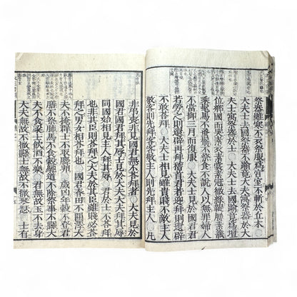 Liji 禮記 — Edo-Meiji Era Japanese Woodblock Edition of the Confucian “Book of Rites” (儒教經典 古書)-B53
