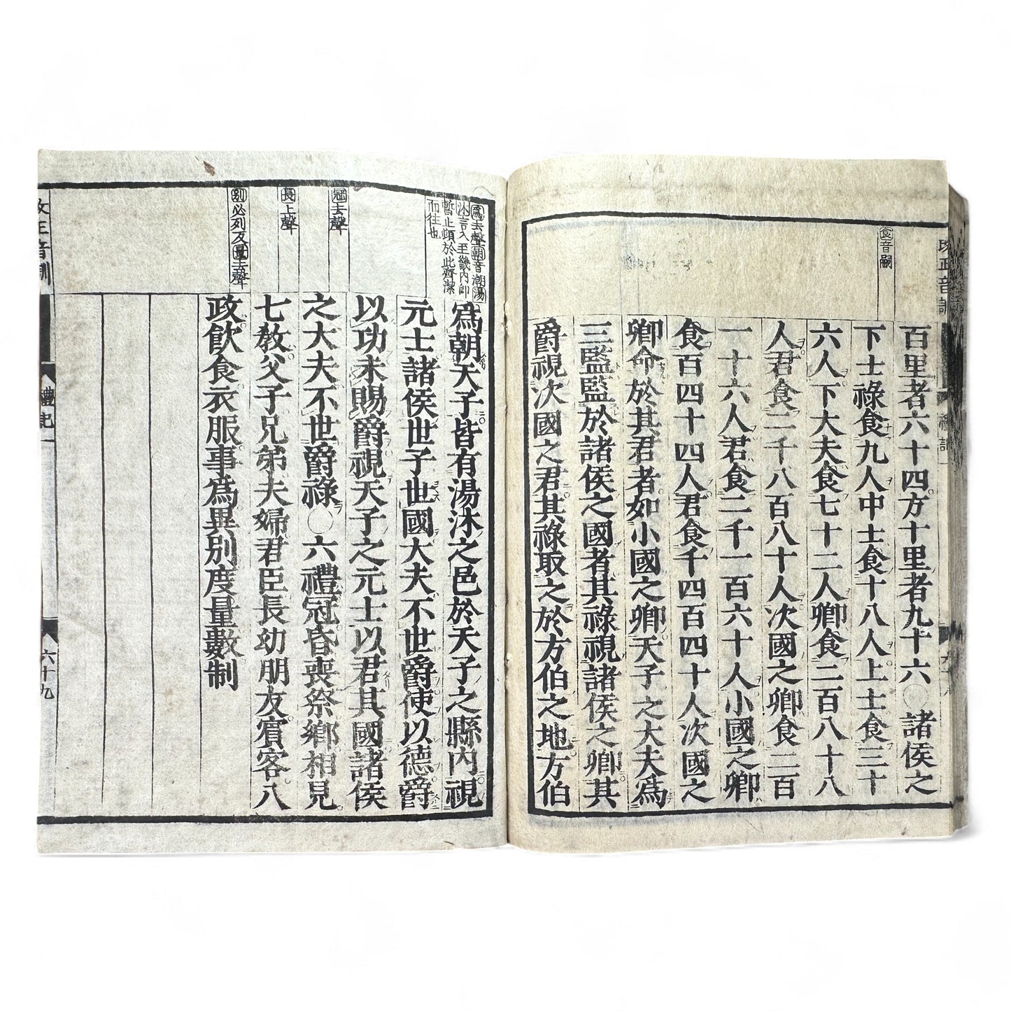 Liji 禮記 — Edo-Meiji Era Japanese Woodblock Edition of the Confucian “Book of Rites” (儒教經典 古書)-B53
