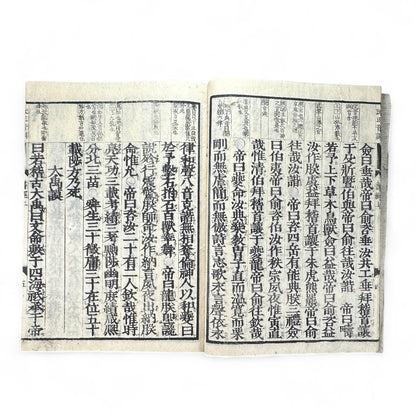 Shujing 書經 — Edo-Meiji Era Japanese Woodblock Edition of the Confucian “Book of Documents” (儒教經典 古書)-B54