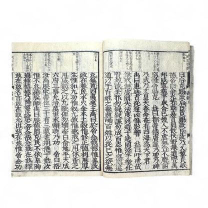 Shujing 書經 — Edo-Meiji Era Japanese Woodblock Edition of the Confucian “Book of Documents” (儒教經典 古書)-B54