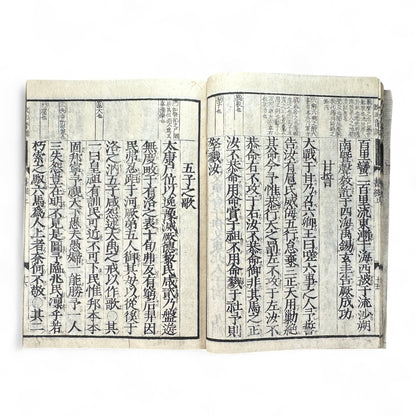 Shujing 書經 — Edo-Meiji Era Japanese Woodblock Edition of the Confucian “Book of Documents” (儒教經典 古書)-B54