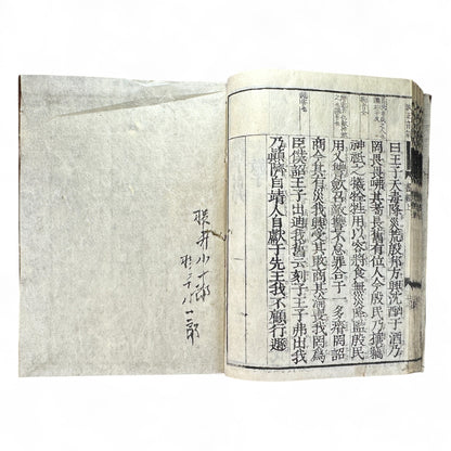 Shujing 書經 — Edo-Meiji Era Japanese Woodblock Edition of the Confucian “Book of Documents” (儒教經典 古書)-B54