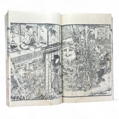 Nansō Satomi Hakkenden 南總里見八犬傳 Vol.12 — Meiji-Era Illustrated Japanese Novel (Kyokutei Bakin 曲亭馬琴)-B55