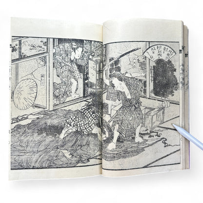 Nansō Satomi Hakkenden 南總里見八犬傳 Vol.11 — Late Edo Woodblock Edition (Kyokutei Bakin 曲亭馬琴, Samurai Epic Classic)-B56