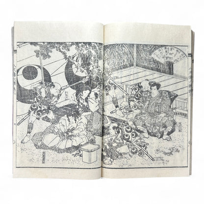 Nansō Satomi Hakkenden 南總里見八犬傳 Vol.11 — Late Edo Woodblock Edition (Kyokutei Bakin 曲亭馬琴, Samurai Epic Classic)-B56