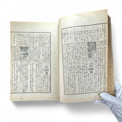 永代中機神機開発大雑書大全 – Edo-Meiji Japanese Illustrated Encyclopedia – Divination, Astronomy & Physiognomy-B58