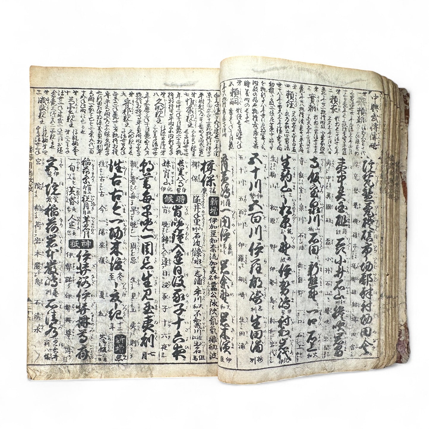 改正諸国道中分間大雑録 – Edo Period Illustrated Japan Atlas – Provincial Maps & Landmarks-B59