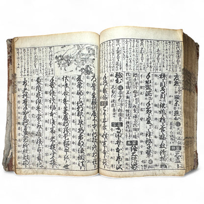 改正諸国道中分間大雑録 – Edo Period Illustrated Japan Atlas – Provincial Maps & Landmarks-B59