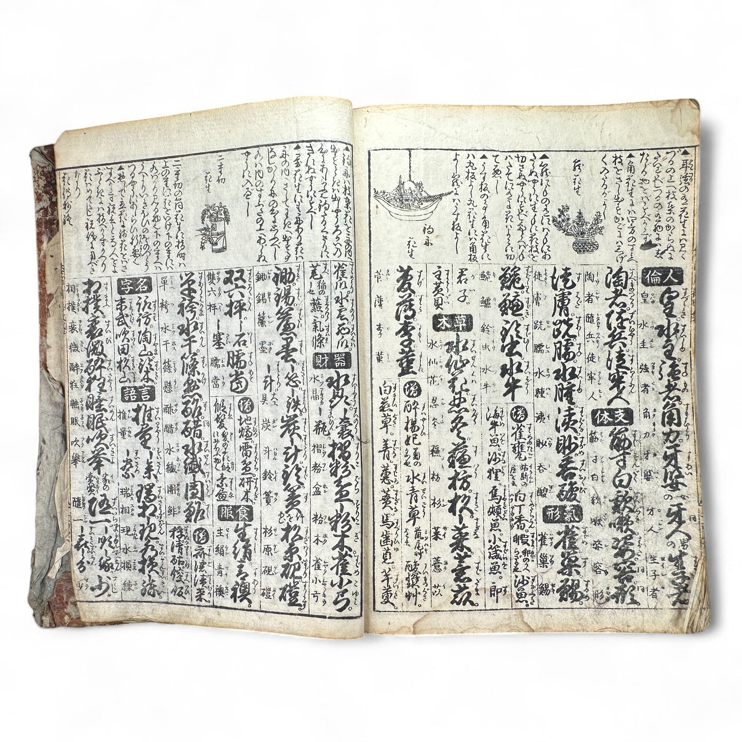 改正諸国道中分間大雑録 – Edo Period Illustrated Japan Atlas – Provincial Maps & Landmarks-B59