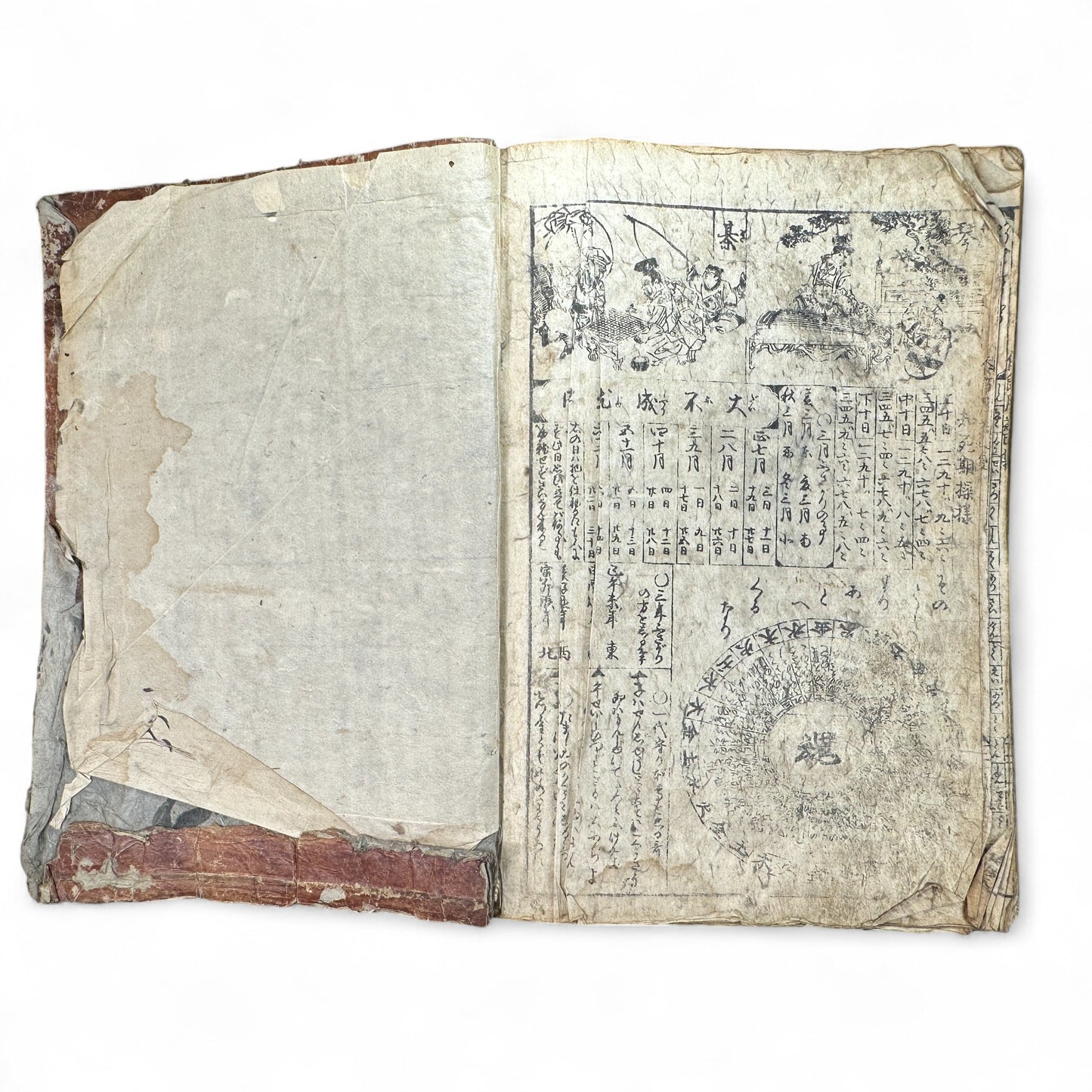 改正諸国道中分間大雑録 – Edo Period Illustrated Japan Atlas – Provincial Maps & Landmarks-B59