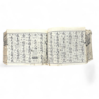 Buddhist Pilgrimage Book (納経帳) – Late Edo–Meiji Era – Kyushu Temple Records & Mantras-B65