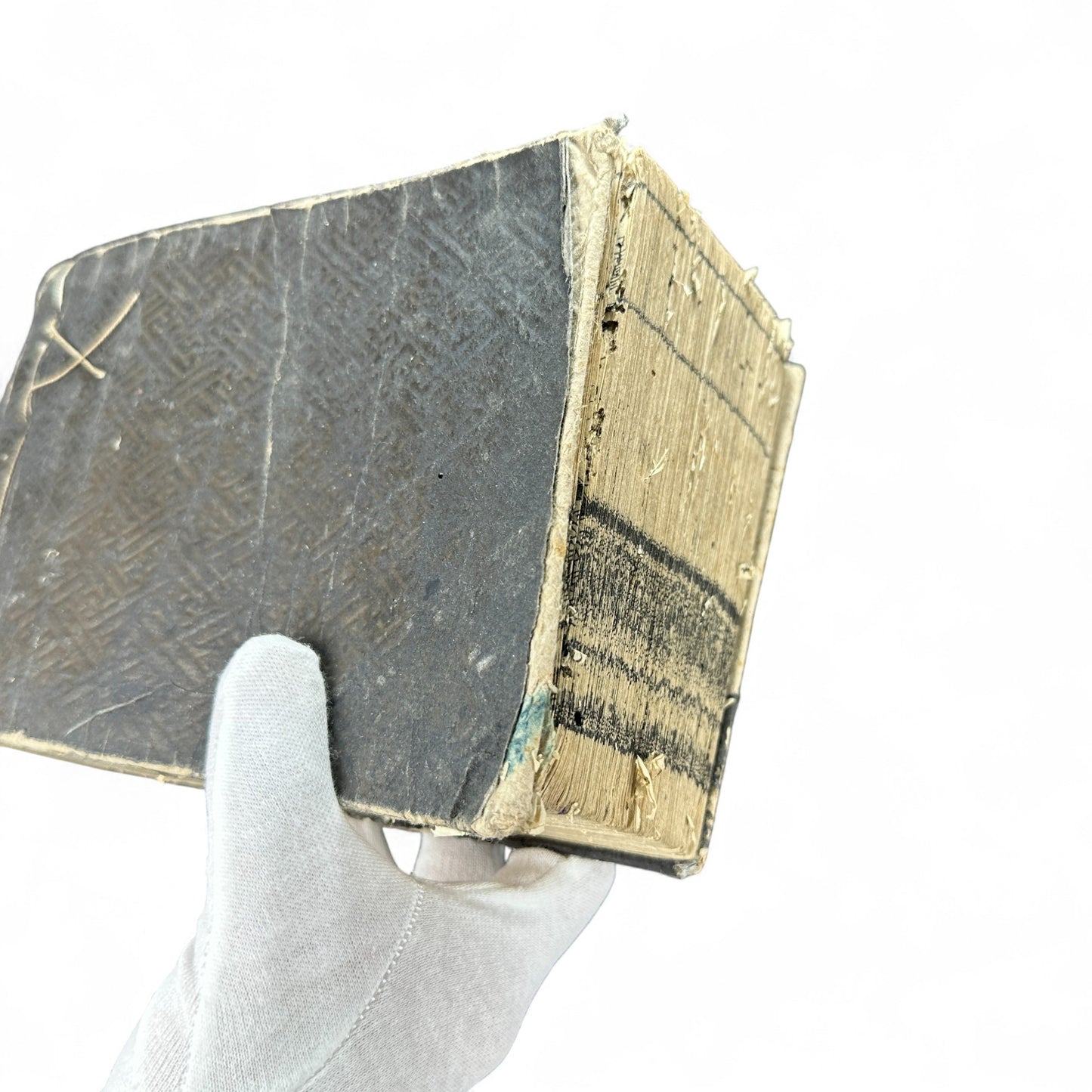 Buddhist Pilgrimage Book (納経帳) – Late Edo–Meiji Era – Kyushu Temple Records & Mantras-B65