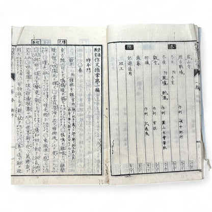 Meiji-era Japanese Educational Book – “Sakubun Shidō” 第三編 (Composition Instruction Vol. 3) – Classical Japanese Textbook on Writing & Rhetoric-B67