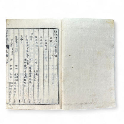 Meiji 1880s “Kyōiku Sakubun Shidō” 教育作文指導 第三編 – Educational Composition Manual for Schools – Meiji-Era Japan-B70