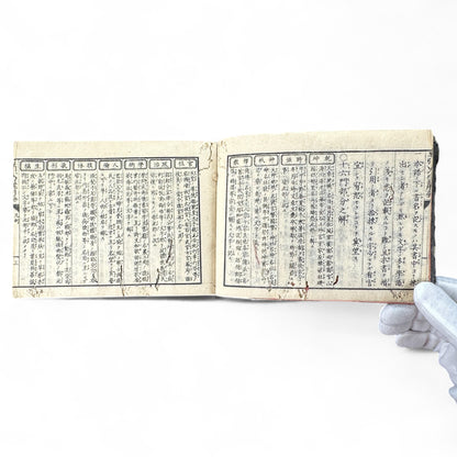 Meiji 1893 “Kanbun Dictionary” by Asano Yasuhiko 朝野泰彦 – Red Ink Edition Published by Bunkaidō & Sanshōdō – Tokyo Meiji Period Japanese-Chinese Reference Book-B71