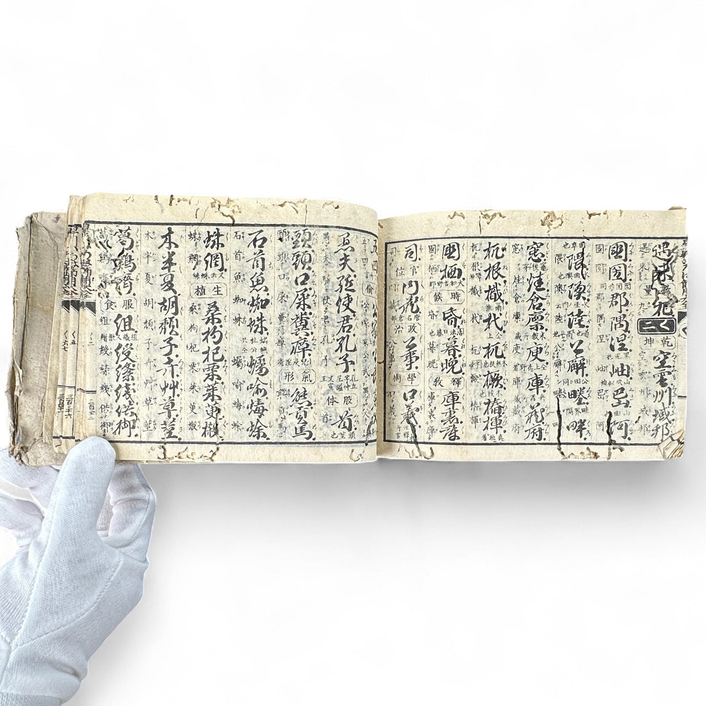 Meiji 1893 “Kanbun Dictionary” by Asano Yasuhiko 朝野泰彦 – Red Ink Edition Published by Bunkaidō & Sanshōdō – Tokyo Meiji Period Japanese-Chinese Reference Book-B71