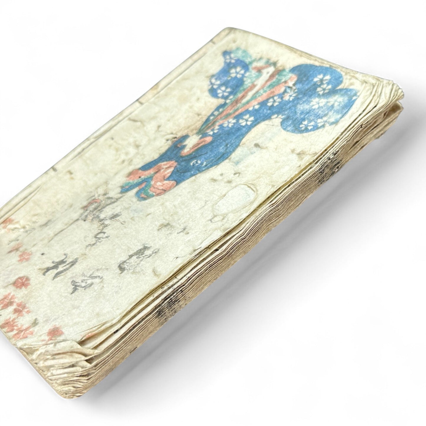 Edo Period Kyōka Woodblock Book – Humorous Poetry and Everyday Life Illustrations (c.1840 Japan)-B77