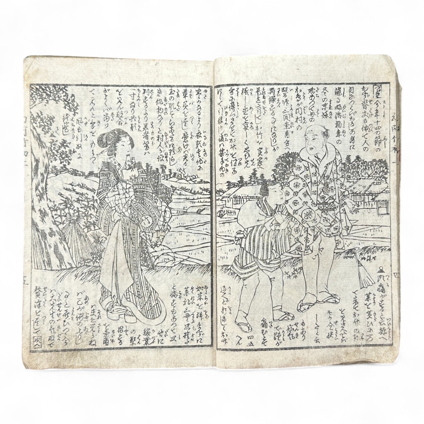 Genkai Kitan (幻海奇譚) – Complete 3-Volume Meiji Illustrated Novel by Okamoto Kisen & Yoshikawa Shuntō (1881 Japan)-B78