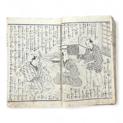 Genkai Kitan (幻海奇譚) – Complete 3-Volume Meiji Illustrated Novel by Okamoto Kisen & Yoshikawa Shuntō (1881 Japan)-B78