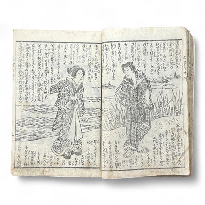 Genkai Kitan (幻海奇譚) – Complete 3-Volume Meiji Illustrated Novel by Okamoto Kisen & Yoshikawa Shuntō (1881 Japan)-B78