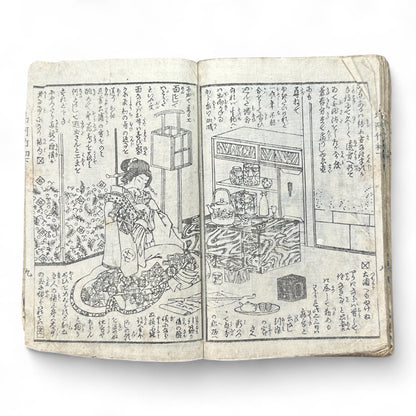 Genkai Kitan (幻海奇譚) – Complete 3-Volume Meiji Illustrated Novel by Okamoto Kisen & Yoshikawa Shuntō (1881 Japan)-B78