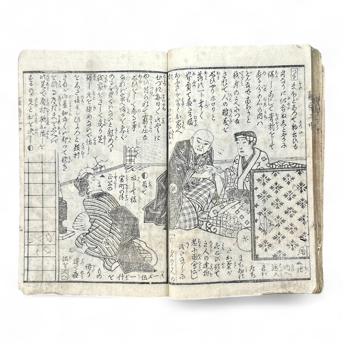 Hanaregiku Kyokkyō (離れ菊 掬鏡) – Complete 3-Volume Meiji Illustrated Novel by Bunkyōdō Shujin & Kaga Yoshisama (1882 Japan)-B80