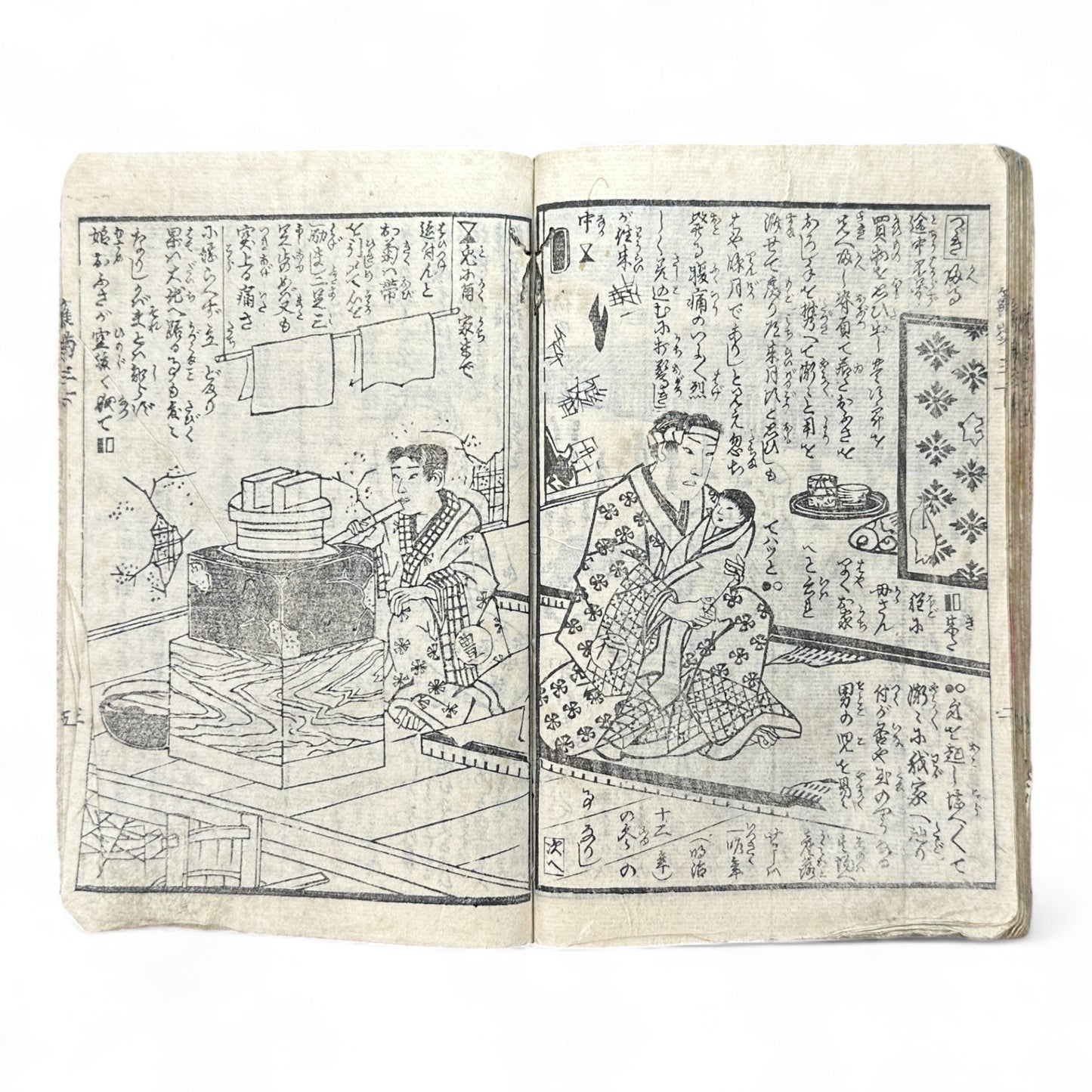 Hanaregiku Kyokkyō (離れ菊 掬鏡) – Complete 3-Volume Meiji Illustrated Novel by Bunkyōdō Shujin & Kaga Yoshisama (1882 Japan)-B80