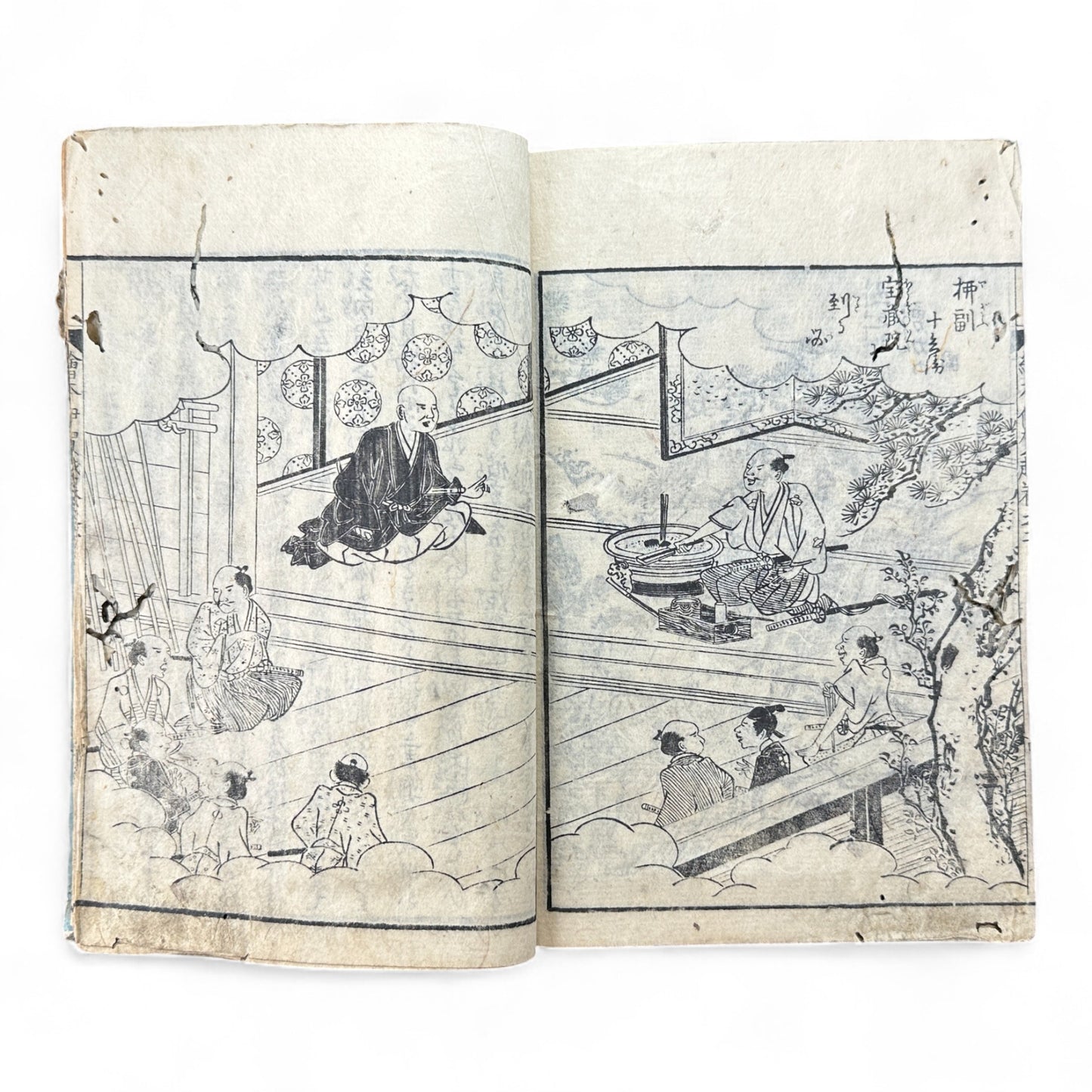 Iga-goe Dōchū Sugoroku 伊賀越道中双六 – Edo Samurai Revenge Tale – Illustrated Japanese Woodblock Book-B86