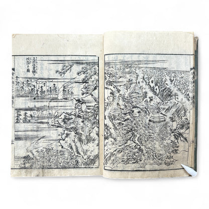 Ehon Hokoki 絵本補公記 Edo Period Japanese Illustrated Samurai Chronicle Book-B88