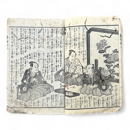 Hanare no Kiku Shirube no Kagami 離菊標鏡 Edo Woodblock Book (3 Volumes in One) by Utagawa Yoshitora 芳虎-B96