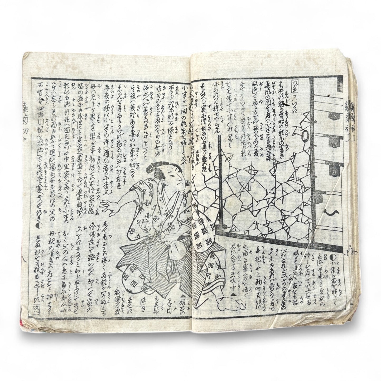 Hanare no Kiku Shirube no Kagami 離菊標鏡 Edo Woodblock Book (3 Volumes in One) by Utagawa Yoshitora 芳虎-B96