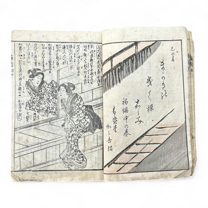Hanare no Kiku Shirube no Kagami 離菊標鏡 Edo Woodblock Book (3 Volumes in One) by Utagawa Yoshitora 芳虎-B96