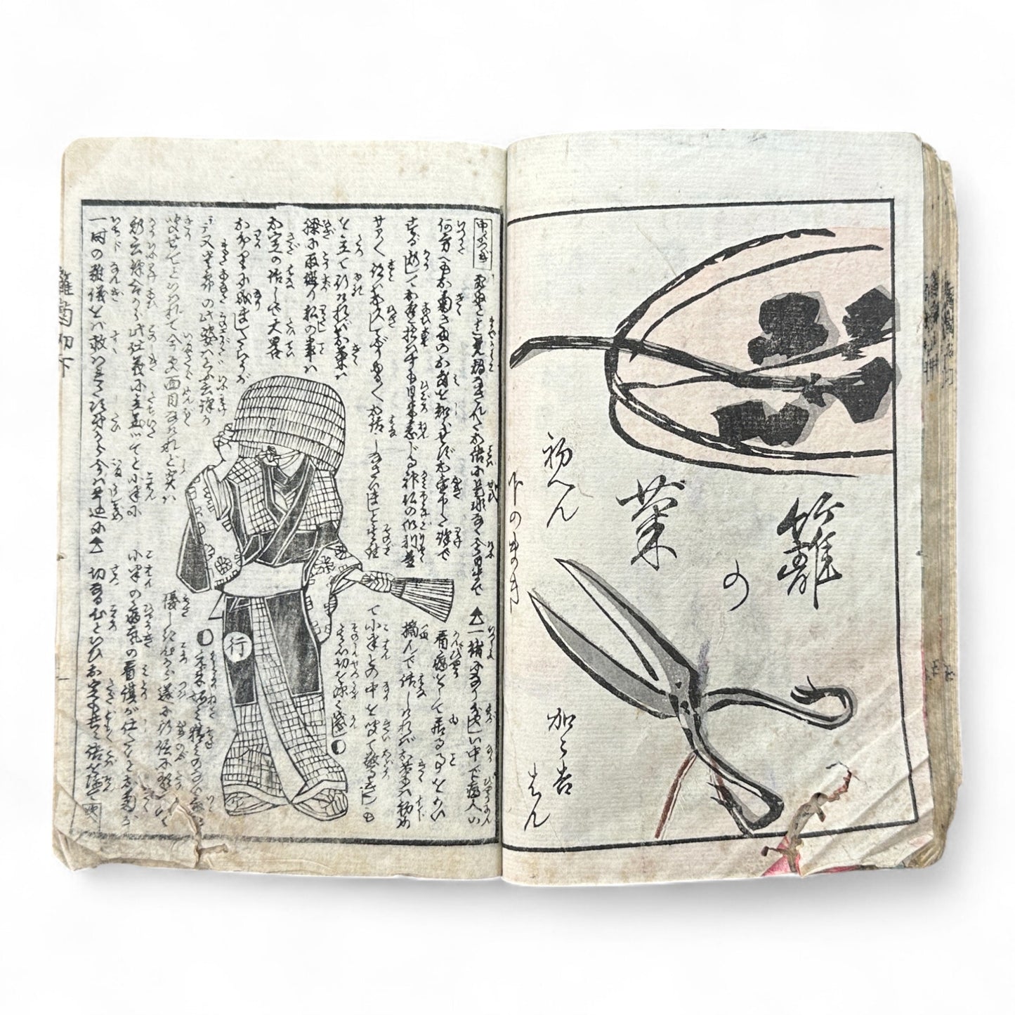 Hanare no Kiku Shirube no Kagami 離菊標鏡 Edo Woodblock Book (3 Volumes in One) by Utagawa Yoshitora 芳虎-B96