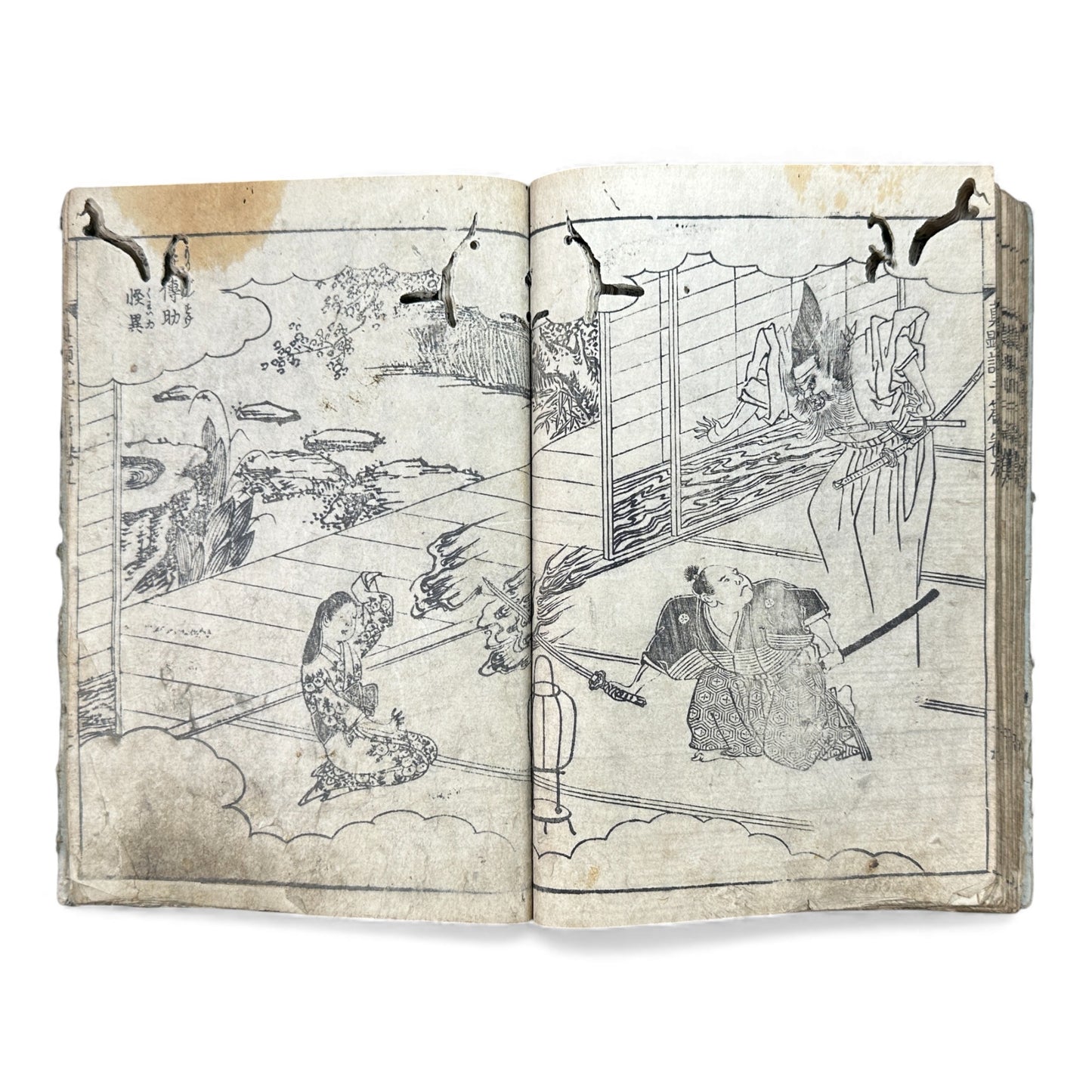 錦辛左傳記 三編 卷之九 — Nishiki Shinsadenki Vol. 9 (Late Edo) Samurai War Chronicle Book - B115