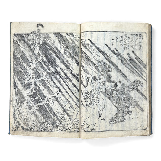 Ehon Sakura-hime Densōshi 絵本櫻姫譚草紙 — Edo Period Illustrated Storybook (Vol. 4) – Rare Japanese Woodblock Book - B119