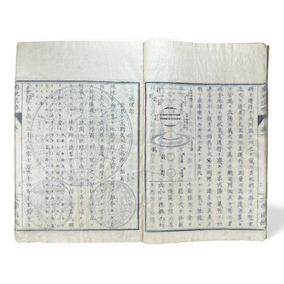 Meiji 1874 Japanese Illustrated Geography Book –《輿地誌畧》Yochi Shiryaku – Maps, Cultures, Animals – Rare Original - B123