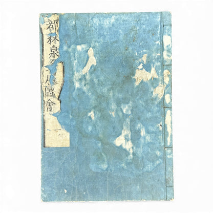 Edo Japanese Illustrated “Famous Places” Guide – 《都林泉名勝圖會》Tosurisen Meishō Zue – Scenic Temples & Landscapes – Rare Woodblock Book - B125