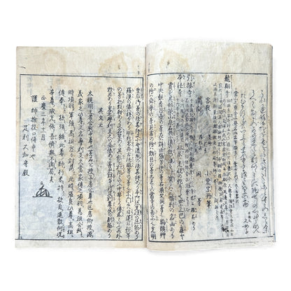 Edo Japanese Illustrated “Famous Places” Guide – 《都林泉名勝圖會》Tosurisen Meishō Zue – Scenic Temples & Landscapes – Rare Woodblock Book - B125