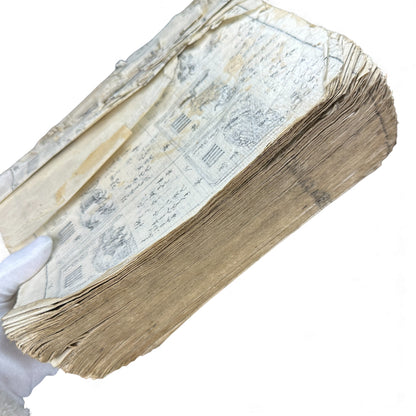 Edo Period Illustrated Waka & Seasonal Customs Book – Woodblock Printed Poetry & Scenes (Japan, c.1800–1860) - B127