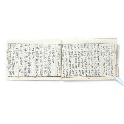 Edo Samurai Reference Book – 古今銘盡合鑑大全 – Sword Diagrams & Warrior Ranks (Woodblock Print) - B128