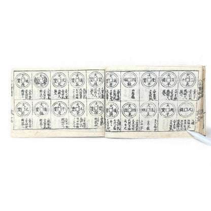 古今錢譜合類全書 – Edo Coin Encyclopedia – Ancient & Modern Japanese & Chinese Coins (Woodblock Print) - B129