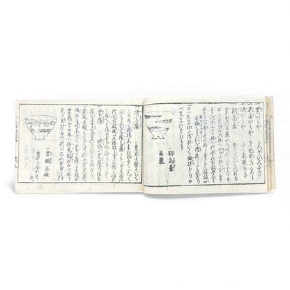 Edo-Period Illustrated Ceramics & Antiquities Manual – 古今知見録 (Kokon Chikenroku) – Woodblock-Printed Japanese Reference Book - B130