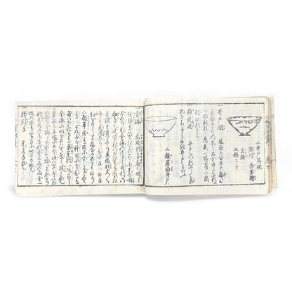 Edo-Period Illustrated Ceramics & Antiquities Manual – 古今知見録 (Kokon Chikenroku) – Woodblock-Printed Japanese Reference Book - B130