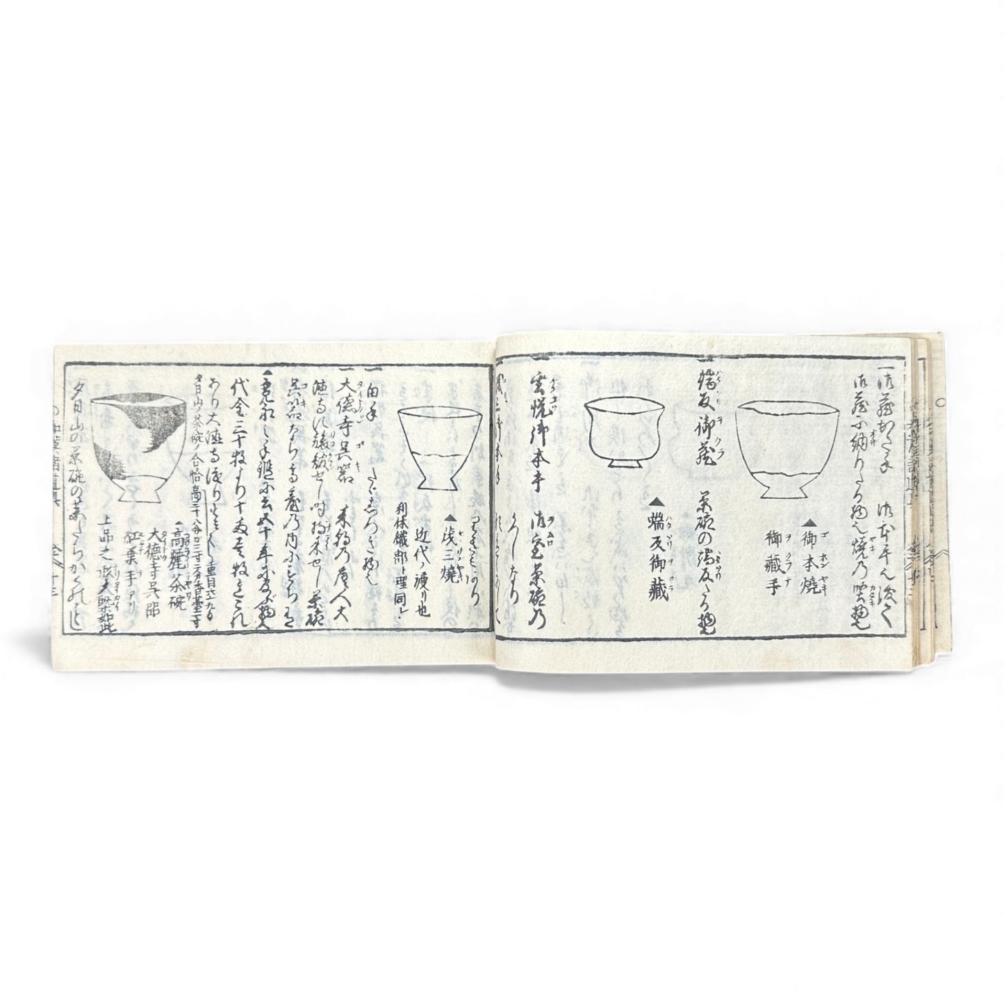 Edo-Period Illustrated Ceramics & Antiquities Manual – 古今知見録 (Kokon Chikenroku) – Woodblock-Printed Japanese Reference Book - B130