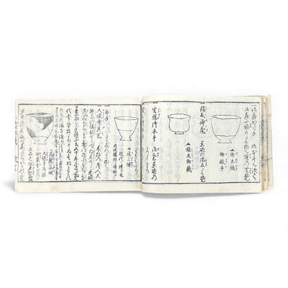 Edo-Period Illustrated Ceramics & Antiquities Manual – 古今知見録 (Kokon Chikenroku) – Woodblock-Printed Japanese Reference Book - B130
