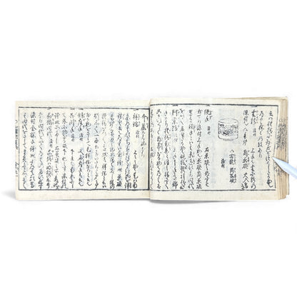 Edo-Period Illustrated Ceramics & Antiquities Manual – 古今知見録 (Kokon Chikenroku) – Woodblock-Printed Japanese Reference Book - B130