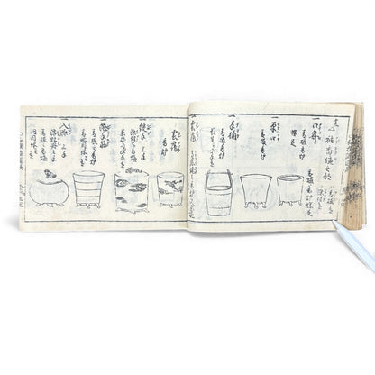 Edo-Period Illustrated Ceramics & Antiquities Manual – 古今知見録 (Kokon Chikenroku) – Woodblock-Printed Japanese Reference Book - B130